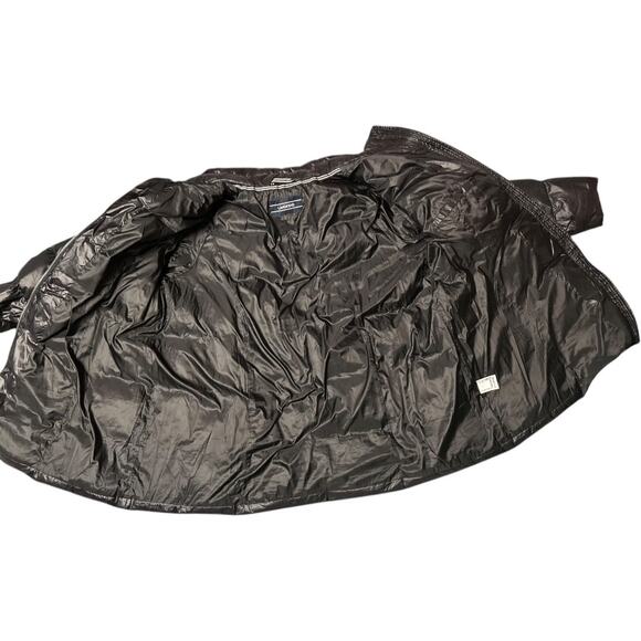 NEW $220 Lands End Puffer Jacket Coat Jet Black 90% Down Filled Wmns Size 2X - Picture 12 of 14